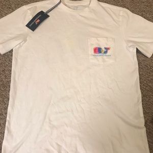 Vineyard Vines White Tie Dye T-shirt